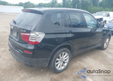 2013 BMW X3 xDrive28I from USA, damaged, VIN 5UXWX9C55D0A23010